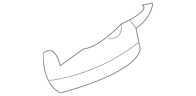 85852-1M0008O Деталь UPPER QTR TRIM COVER, LEFT