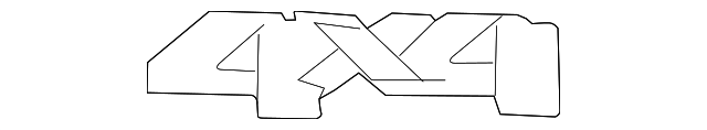 25798301 Деталь DECAL, LEFT