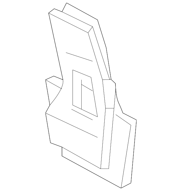 71520-SL0-000 STAY, R. RR. BUMPER