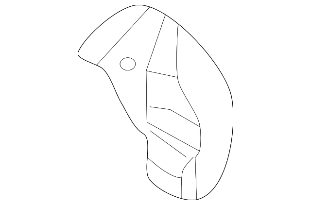 0K34A-70490 Деталь TAIL LAMP POCKET, RIGHT