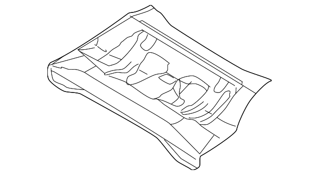 65510-FD500 Деталь CENTER FLOOR PAN