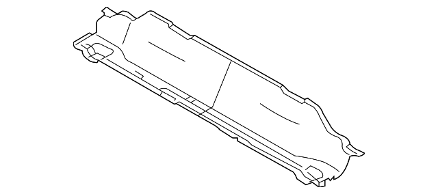 3L8Z-7810684-AA Деталь REAR CROSSMEMBER
