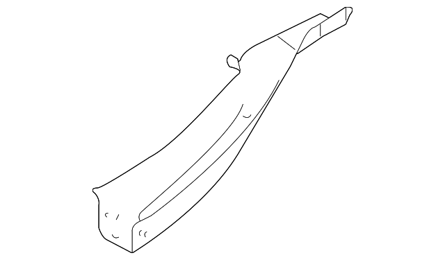 9L8Z-7810120-A Деталь INNER SIDE PANEL, RIGHT