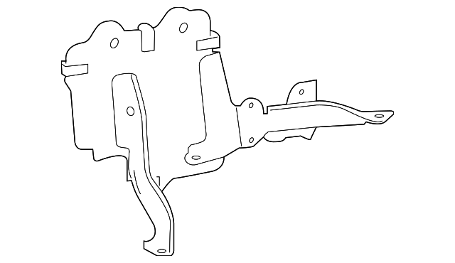 37821-RDF-A00 Деталь BRACKET, POWERTRAIN CONTROL MODULE