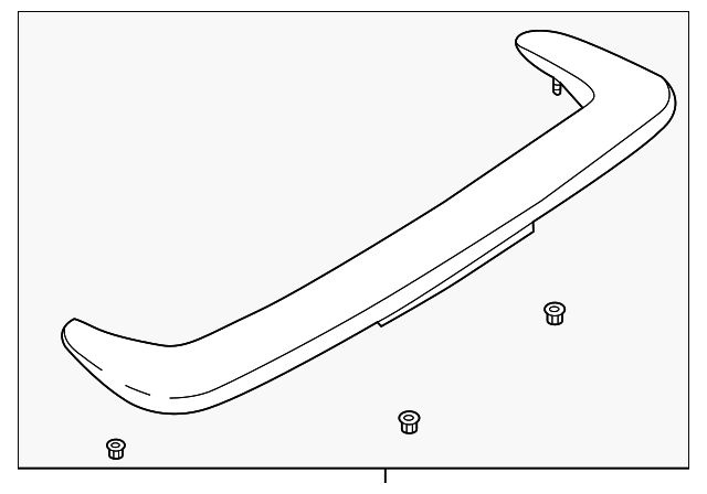 96030-0Z925 Деталь SPOILER ASSY