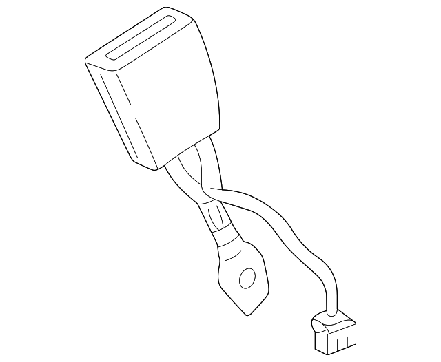 215-860-11-69 Деталь BUCKLE, LEFT