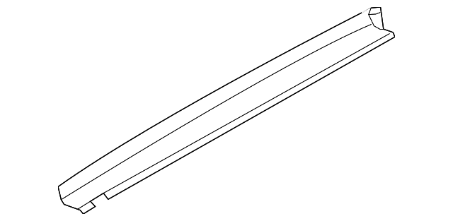1CN41TZZAC Деталь ROCKER MOLDING, LEFT