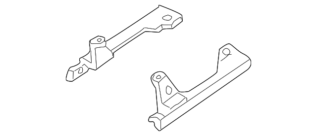 YL8Z78600A02BA Деталь STORAGE DRAWER HOUSING, LEFT