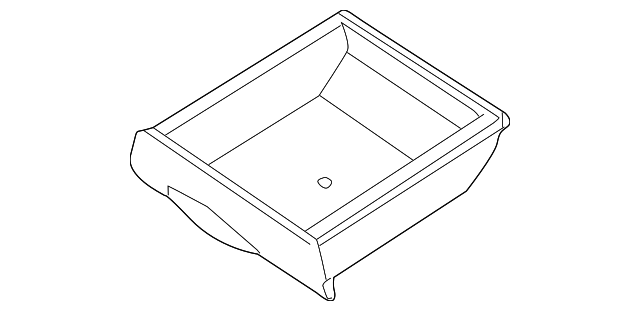 2L8Z78600A04AAA Деталь STORAGE DRAWER