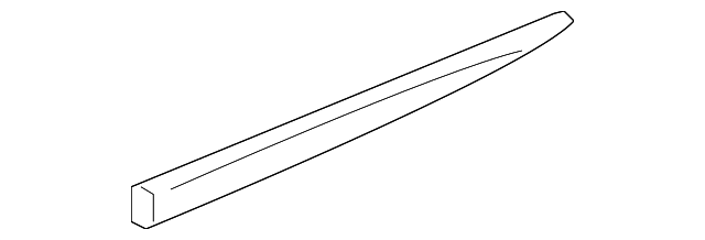 19120818 Деталь BODY SIDE MLDG, RIGHT