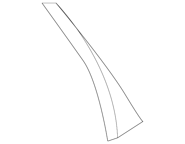 15876382 Деталь APPLIQUE, RIGHT