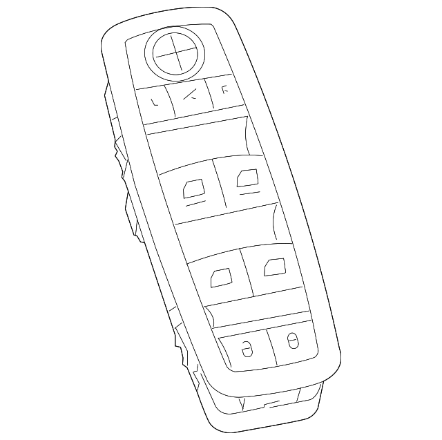 68141894AA Деталь WINDOW SWITCH