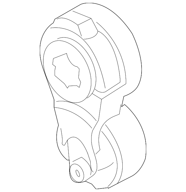 19316081 Деталь BELT TENSIONER
