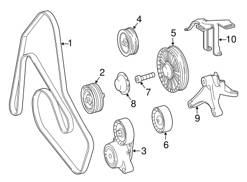 S550 BELTS & PULLEYS 2