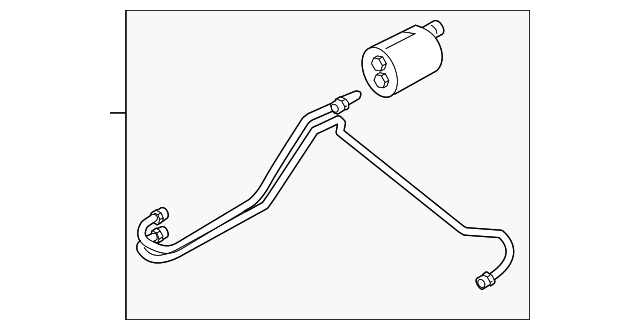 7C3Z7R081A Деталь REAR PRESS TUBE