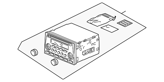 39100-SCV-306 TUNER ASSY., AUTO RADIO (COO) (ALPINE)