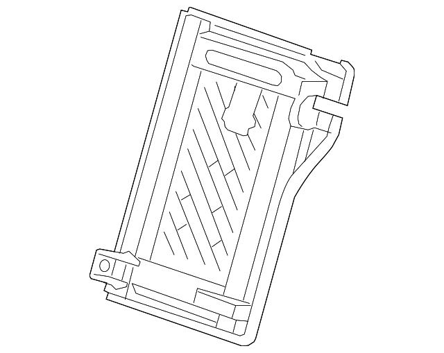 13353799 Деталь SEAT BACK PANEL