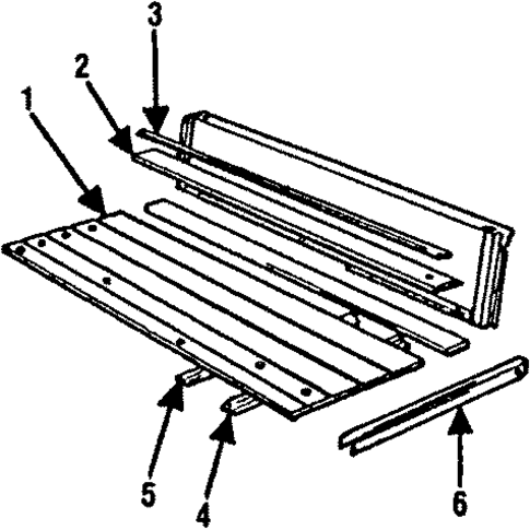 V10 FLOOR & RAILS