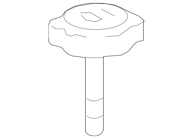 25904092 Деталь RESERVOIR CAP
