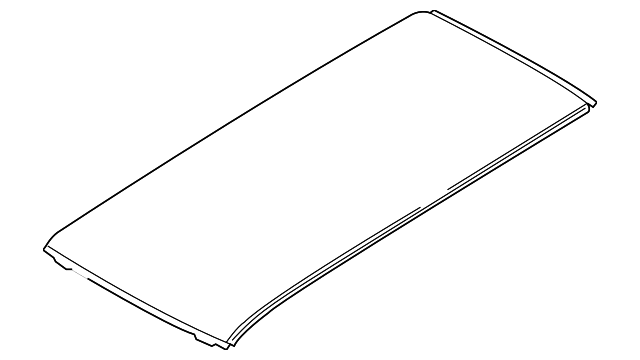 MR586121 Деталь ROOF PANEL