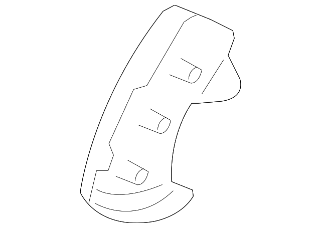 72665-0C020-B0 Деталь LOCK COVER, RIGHT