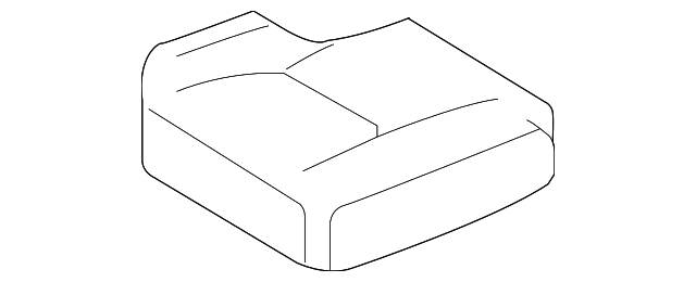 71611-0C060 Деталь SEAT CUSHION PAD, RIGHT