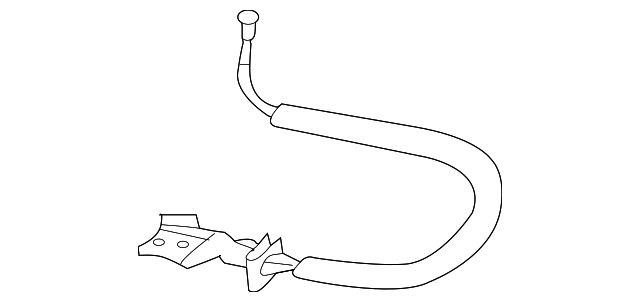 1K0-885-343-J Деталь RELEASE CABLE, RIGHT