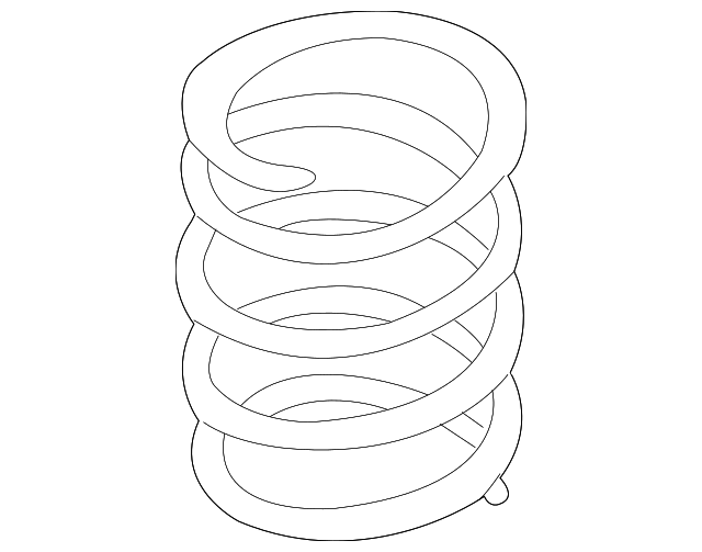 YL8Z-5310-AA Деталь SPRING, RIGHT
