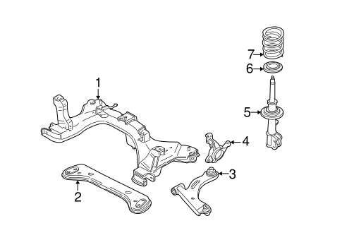 Escape SUSPENSION COMPONENTS