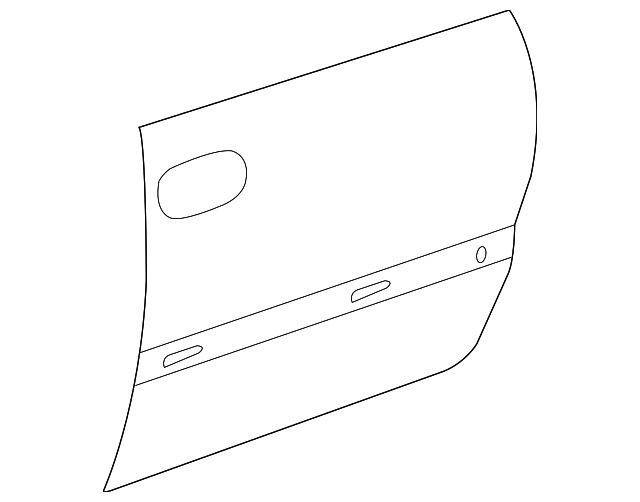 4717805AB Деталь OUTER PANEL, LEFT