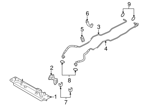X5 TRANS OIL COOLER