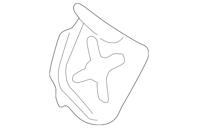55359514AC Деталь WHEELHOUSE LINER, RIGHT