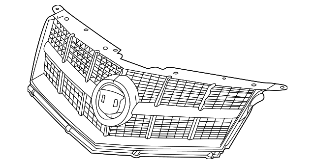 25778321 Деталь UPPER GRILLE