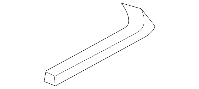 4B5-853-346-A-2ZZ BELT MOLDING, RIGHT