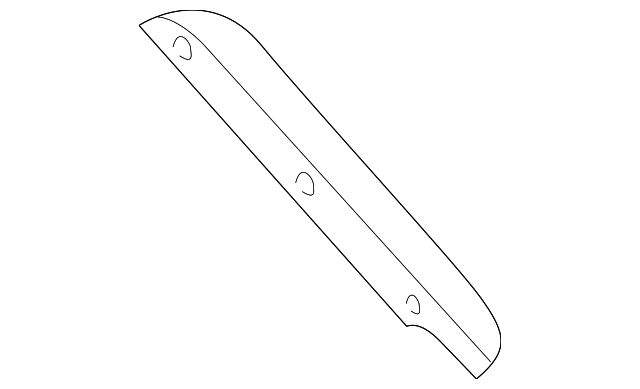4B5-853-377-G-Y9B PILLAR COVER, LEFT