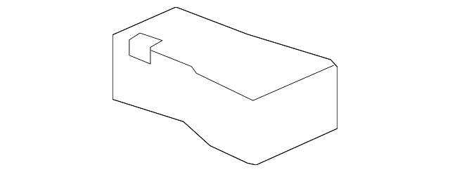 19116529 Деталь POSITIVE CABLE COVER