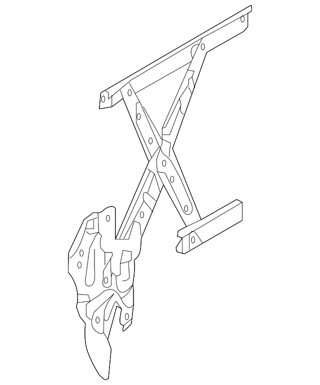 827213JA1A Деталь REGULATOR, LEFT