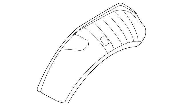 41-21-7-193-233 Деталь OUTER WHEELHOUSE, LEFT