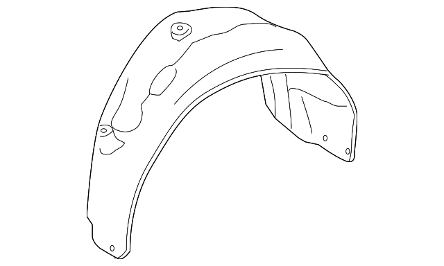 51-71-7-166-249 Деталь SPLASH SHIELD, LEFT