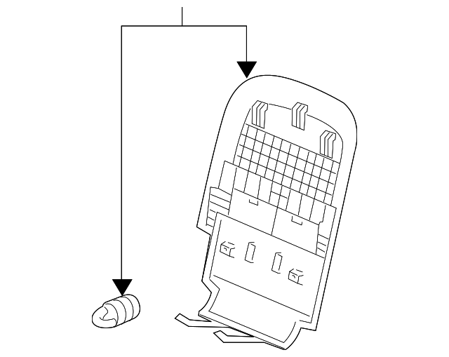 81129-TK4-H31ZD Деталь COVER, FR. SEAT-BACK *NH557L* (MEDIUM GR