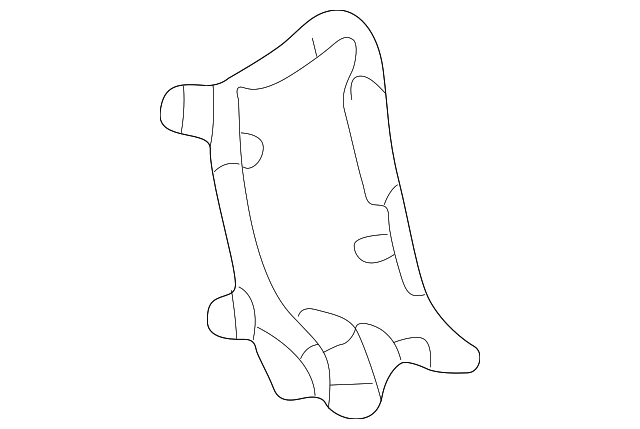 8890435610 Деталь HINGE COVER, LEFT