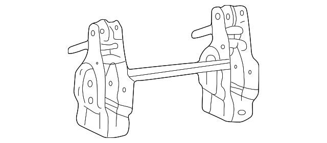 8890435430 Деталь MOUNT BRACKET, LEFT