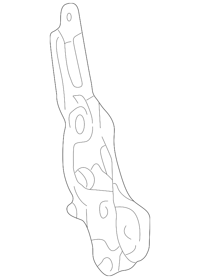 8890426200 Деталь HINGE, LEFT