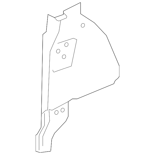 F4130-5AAMA Деталь CLOSING PLATE, RIGHT