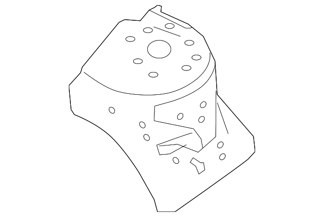 F4140-5AAMA Деталь FRONT PANEL, RIGHT