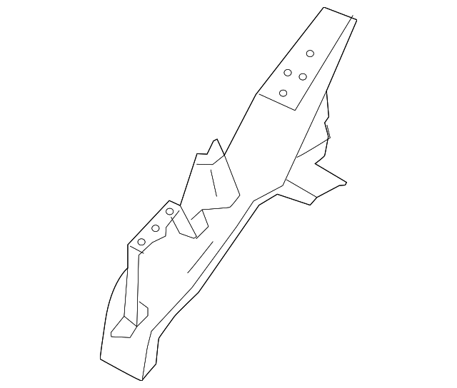 F4181-5AAMA Деталь UPPER RAIL, LEFT