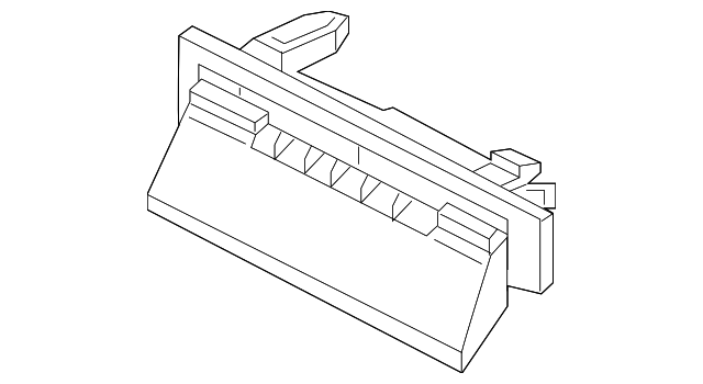 68001367AB Деталь LAMP LENS, LEFT