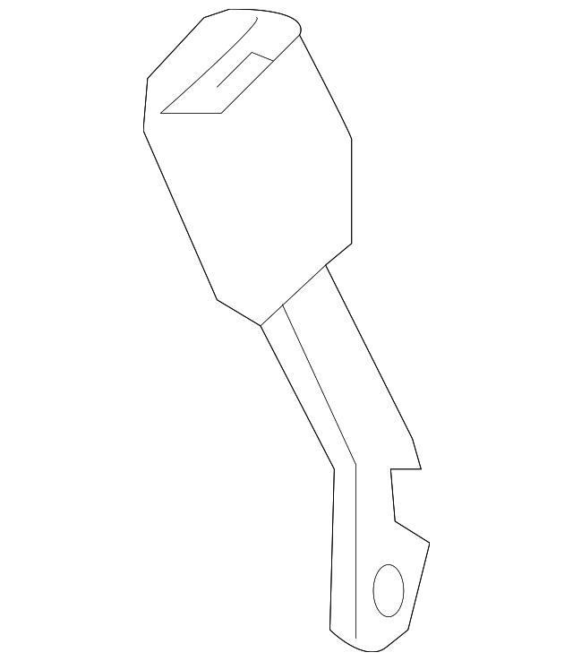 88830-2K500WK Деталь BUCKLE, LEFT