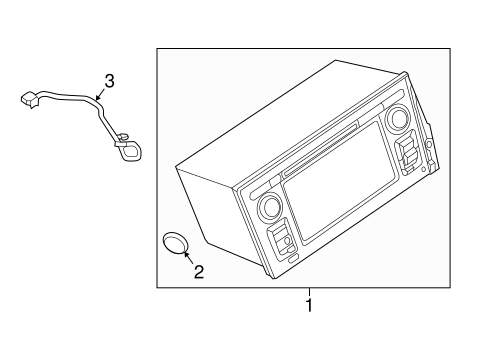 Murano NAVIGATION SYSTEM COMPONENTS
