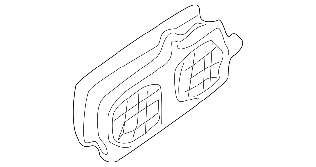 68750-7Z800 Деталь VENT GRILLE